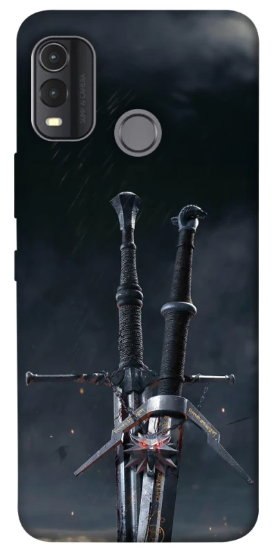 Чохол на Nokia G11 Plus Мечі Ведьмака фото 1 з 1