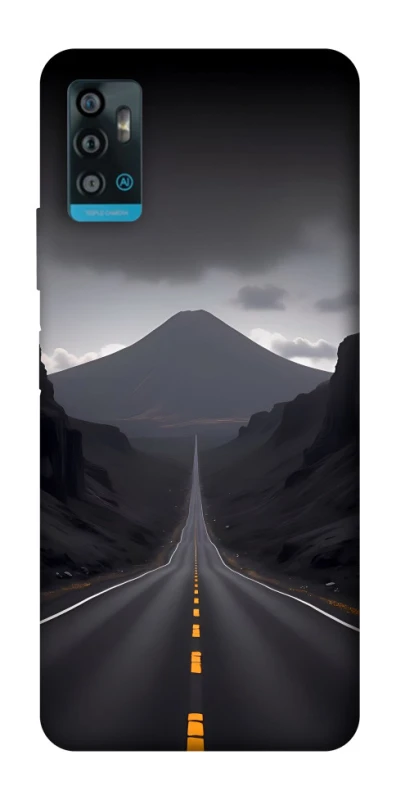 Чехол на ZTE Blade A71 Black mountains фото 1 из 1