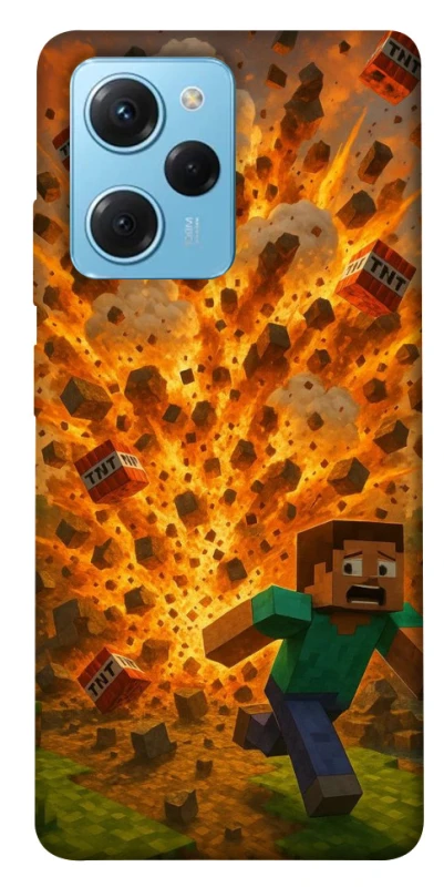 Чохол на Xiaomi Poco X5 Pro 5G Minecraft v7 фото 1 з 1