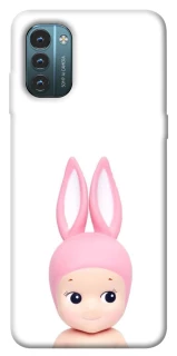 Чохол на Nokia G21 Minimal Bunny Peek фото 1 з 1