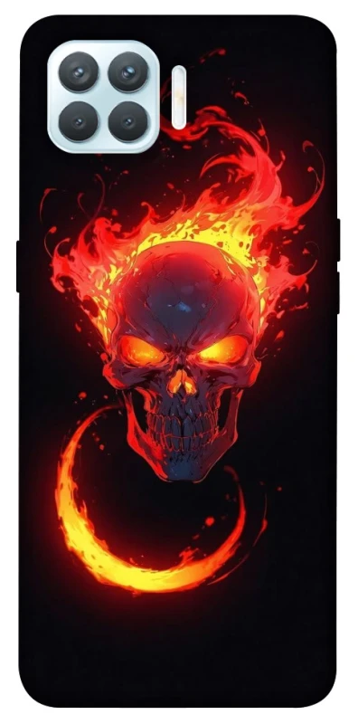 Чохол на Oppo F17 Pro Blood Skull фото 1 з 1