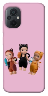 Чохол на Xiaomi Poco M5 Cat Cafe Trio фото 1 з 1