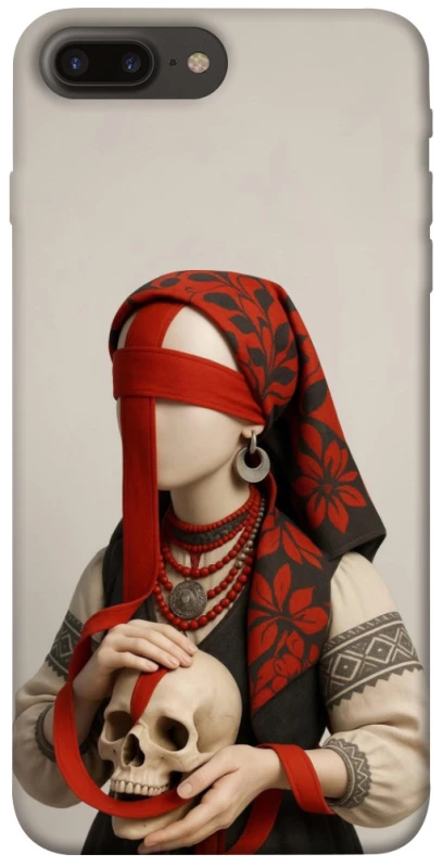 Чохол на Apple iPhone 7 plus / 8 plus Мотанка Захисниця роду 3D фото 1 з 1