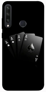 Чохол на Huawei Y6p Black Cards фото 1 з 1