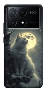 Чехол на Xiaomi Poco X6 Кот под луной фото 1 из 1