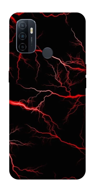 Чехол на Oppo A53 / A32 / A33 Красная молния фото 1 из 1