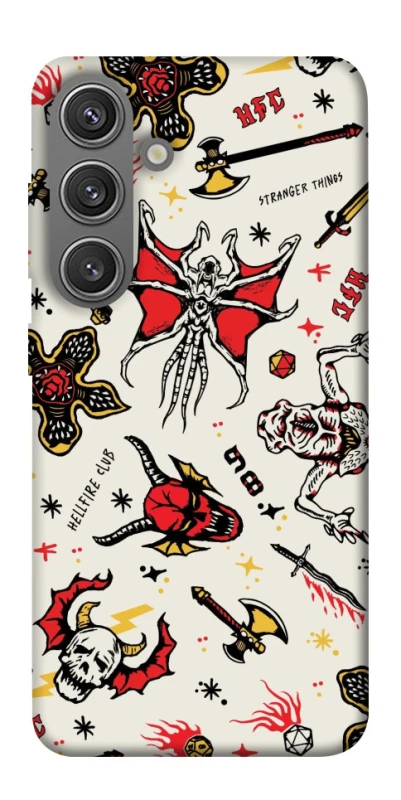 Чехол на Samsung Galaxy S24 Stranger Things ver.2 фото 1 из 1