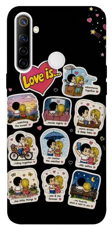 Чехол на Realme 6i Love is ver.4 фото 1 из 1