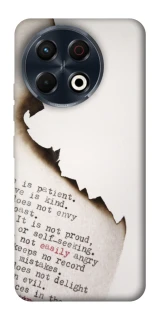 Чехол на TECNO Spark 30 Pro (KL7) Стихи фото 1 из 1