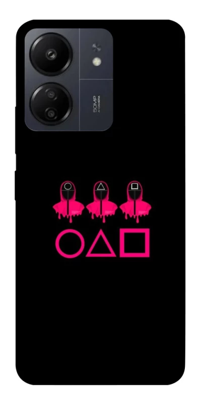 Чехол на Xiaomi Redmi 13C squid game v3 фото 1 из 1