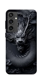 Чехол на Samsung Galaxy S24 FE black dragon фото 1 из 1