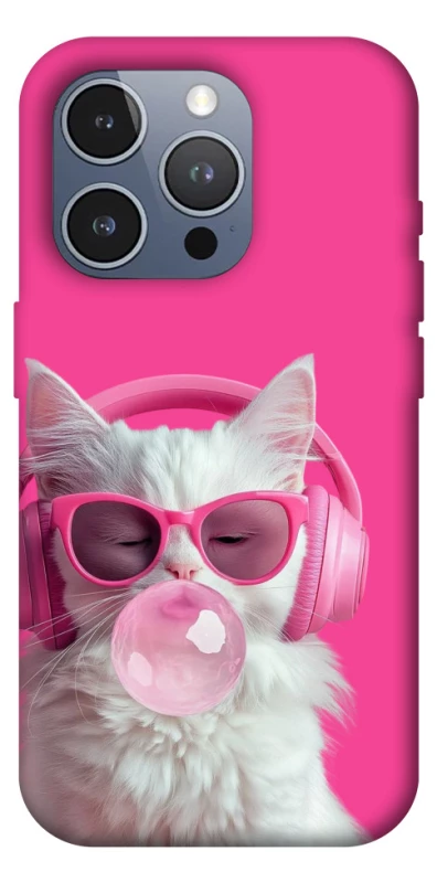 Чехол на Apple iPhone 16 Pro Max Pink kitty фото 1 из 1