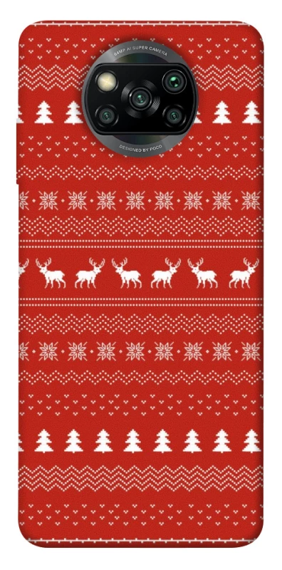 Чохол на Xiaomi Poco X3 NFC / Poco X3 Pro Новорічний v12 фото 1 з 1