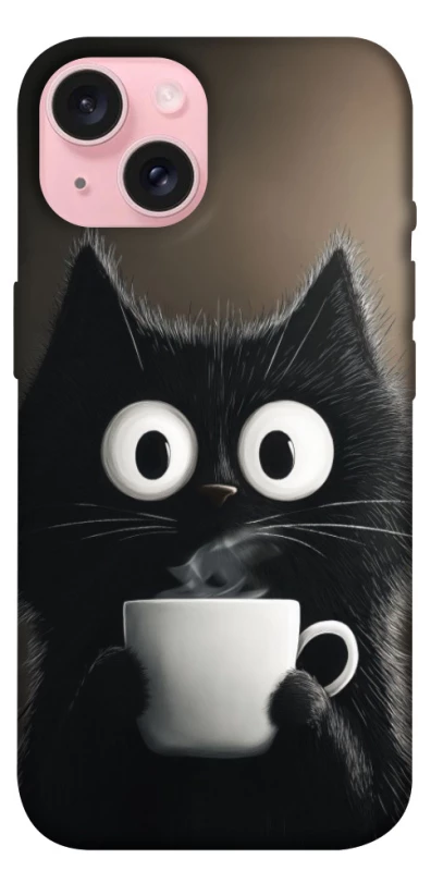 Чехол на Apple iPhone 15 (6.1") morning cat фото 1 из 1