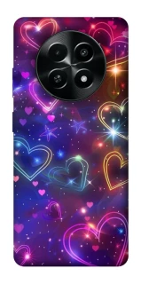 Чохол на Realme Narzo 70x Drawn hearts фото 1 з 1