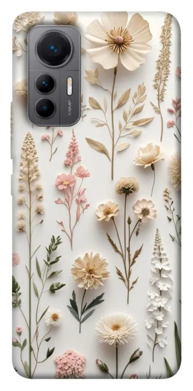 Чехол на Xiaomi 12 Lite Floral design ver.1 фото 1 из 1