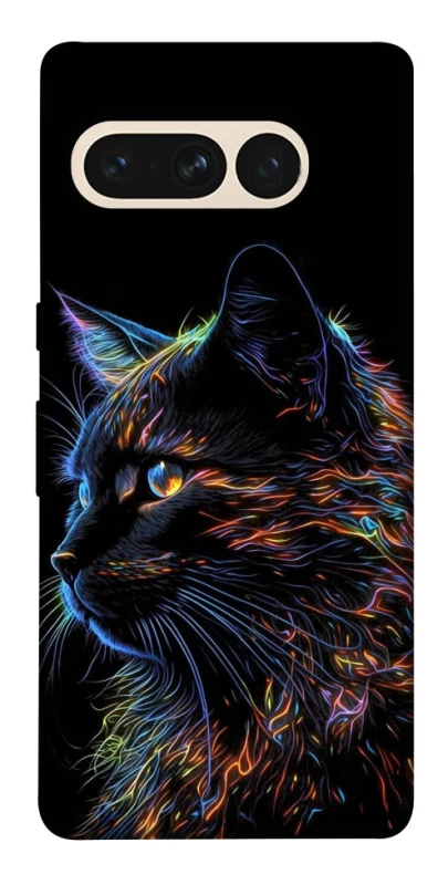 Чехол на Google Pixel 7 Pro Черный кот фото 1 из 1
