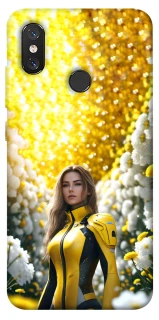 Чехол на Xiaomi Mi 8 Cyber space girl ver.2 фото 1 из 1