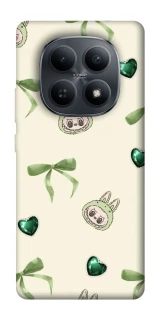 Чехол на Xiaomi Redmi Note 15 4G/5G (EU) Labubu Green Heart фото 1 из 1