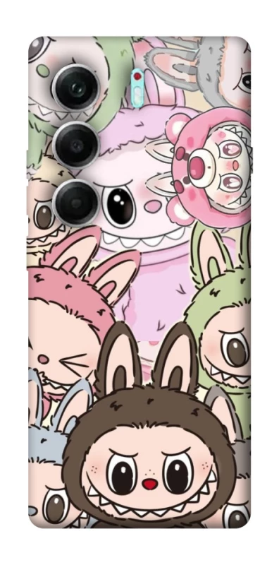 Чохол на Tecno Camon 40 Pro 5G All Labubu 3 фото 1 з 1