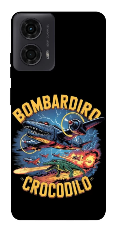 Чохол на Motorola Moto G24 Bombardino Crocodilo v2 фото 1 з 1