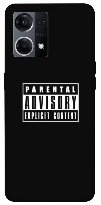 Чохол на Oppo Reno 7 4G Parental Advisory Label фото 1 з 1