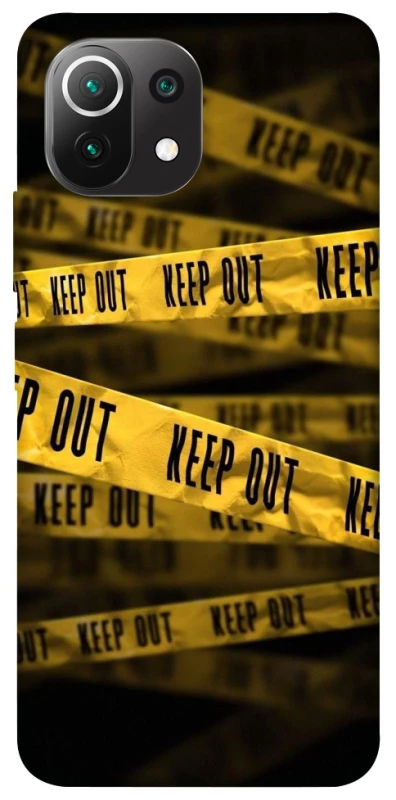 Чохол на Xiaomi Mi 11 Lite keep out фото 1 з 1