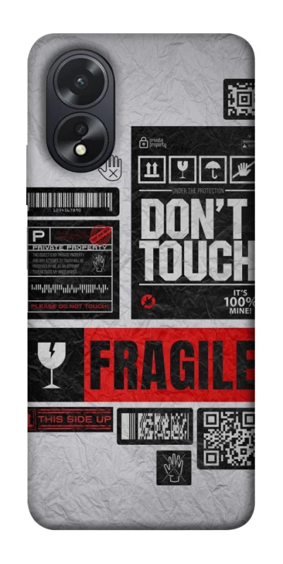 Чохол на Oppo A18 Don't touch фото 1 з 1