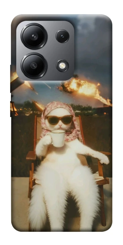 Чехол на Xiaomi Redmi Note 13 4G Exploding Kittens ver.1 фото 1 из 1