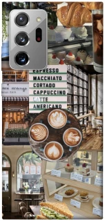 Чохол на Samsung Galaxy Note 20 Ultra Coffee collage ver.5 фото 1 з 1