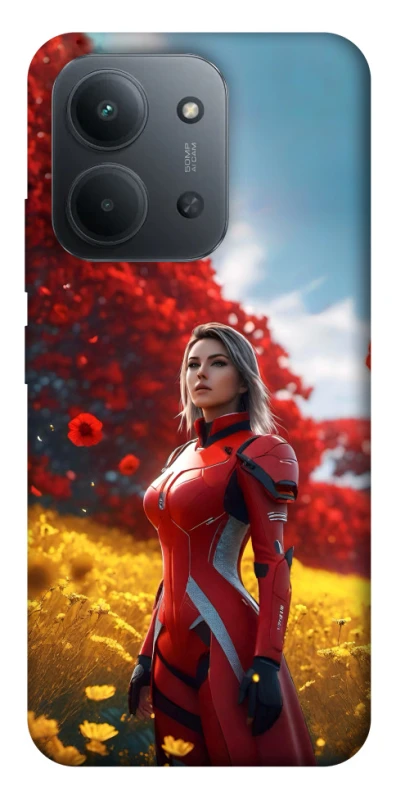 Чохол на Xiaomi Redmi 15C (EU) Cyber space girl ver.5 фото 1 з 1