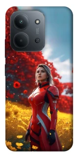 Чехол на Xiaomi Redmi 15C (Global) Cyber space girl ver.5 фото 1 из 1