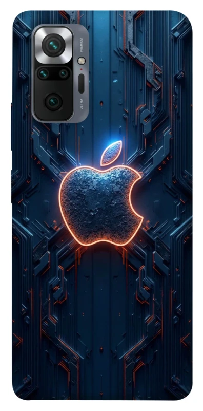 Чехол на Xiaomi Redmi Note 10 Pro Apple logo ver.1 фото 1 из 1