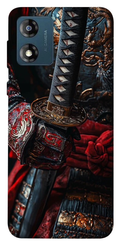 Чехол на Motorola Moto E13 samurai фото 1 из 1