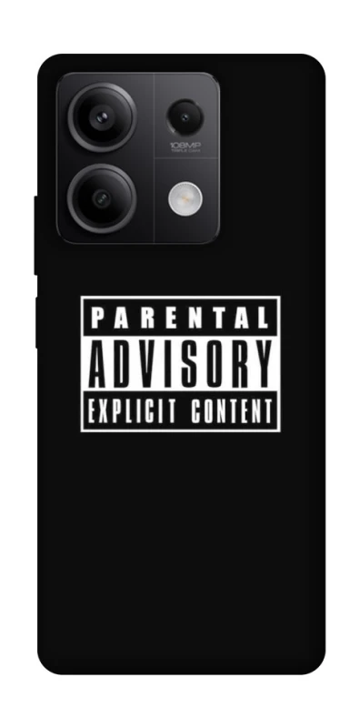 Чохол на Xiaomi Redmi Note 13 5G Parental Advisory Label фото 1 з 1