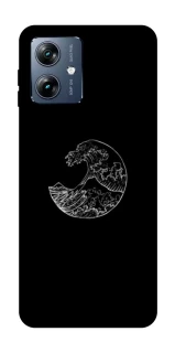 Чохол на Motorola Moto G54 Power Black tsunami фото 1 Чохол на Motorola Moto G54 Power Black tsunami фото 1 з 1