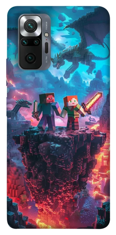 Чохол на Xiaomi Redmi Note 10 Pro Minecraft v3 фото 1 з 1