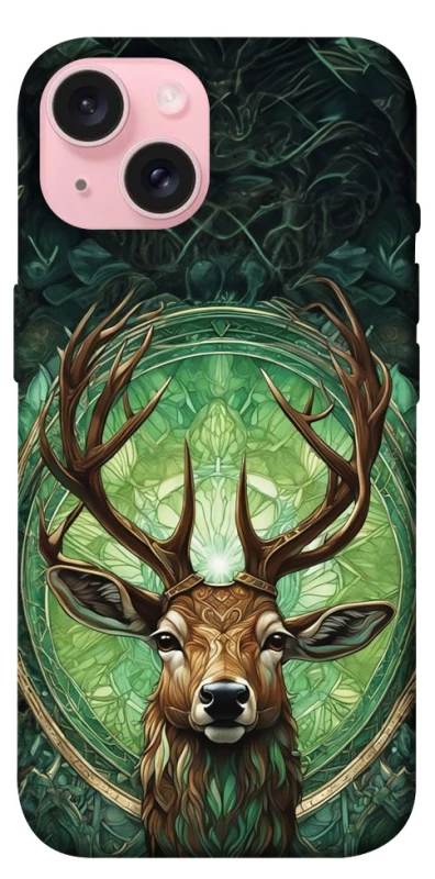 Чехол на Apple iPhone 15 (6.1") Скандинавский олень фото 1 из 1