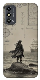 Чехол на ZTE Blade A53 Captain Jack Sparrow фото 1 из 1