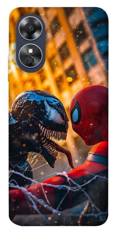 Чохол на Oppo A17 Venom vs Spiderman фото 1 з 1