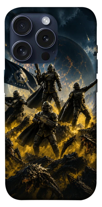 Чохол на Apple iPhone 15 Pro (6.1") HELLDIVERS фото 1 з 1