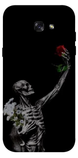 Чехол на Samsung A720 Galaxy A7 (2017) Skeleton vs Rose фото 1 из 1