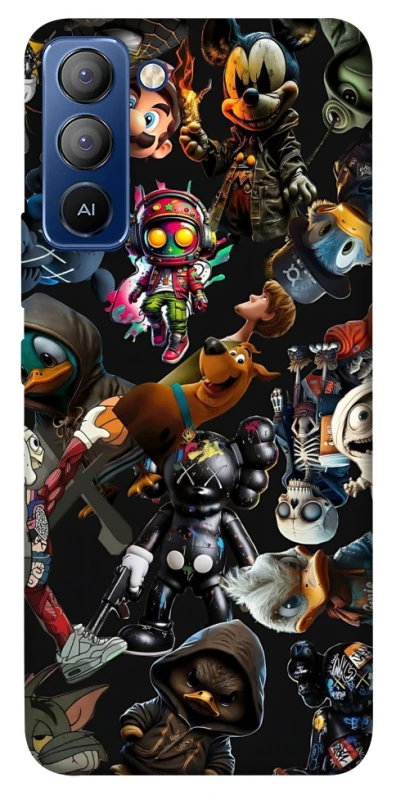 Чохол на TECNO Pop 5 LTE Cartoons фото 1 з 1