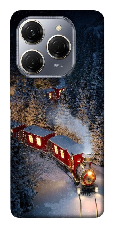 Чехол на TECNO Spark 20 Pro Новогодний v15 фото 1 из 1