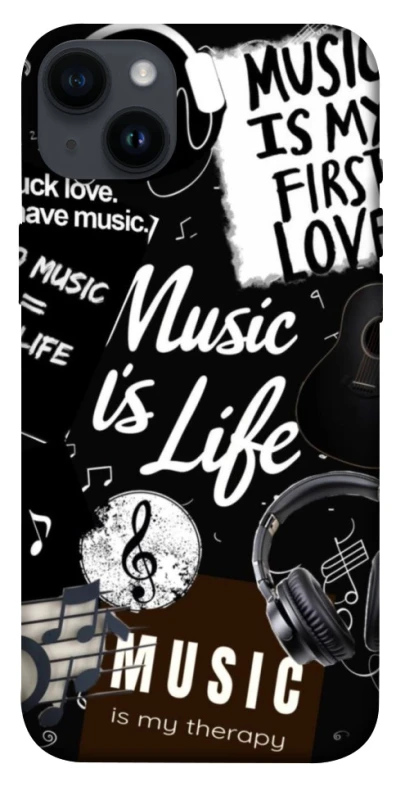 Чохол на Apple iPhone 14 Plus (6.7") Music is Life фото 1 з 1
