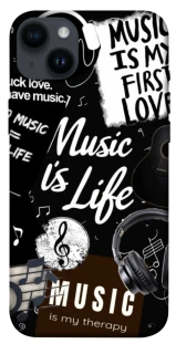 Чехол на Apple iPhone 14 Plus (6.7") Music is Life фото 1 из 1