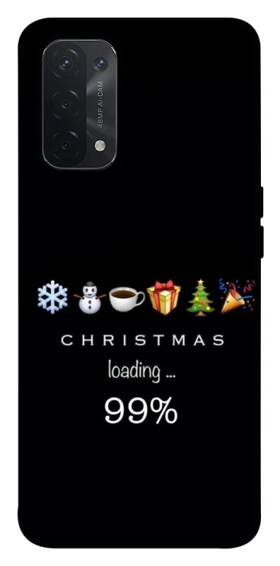 Чехол на Oppo A54 5G / A74 5G Christmas Loading фото 1 из 1