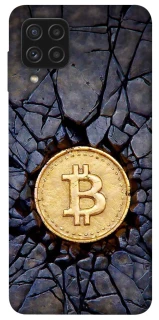 Чохол на Samsung Galaxy A22 4G Bitcoin cracks фото 1 з 1