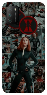 Чохол на Xiaomi Poco M3 Black Widow фото 1 з 1