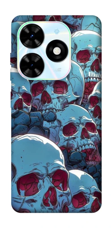 Чехол на TECNO Spark Go 2024 Skulls v2 фото 1 из 1